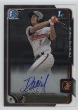 2015 Bowman Chrome Prospects Auto Dariel Alvarez #BCAP-DA Auto 4m6