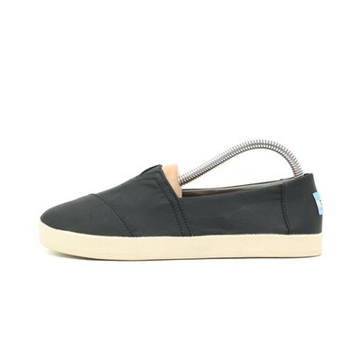 TOMS Damen classic espadrille espadrilles schwarz textil vegan slipper EU 36.5