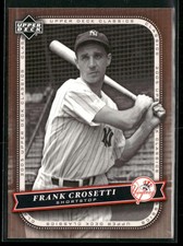 2005 Upper Deck Classics #36 Frankie Crosetti