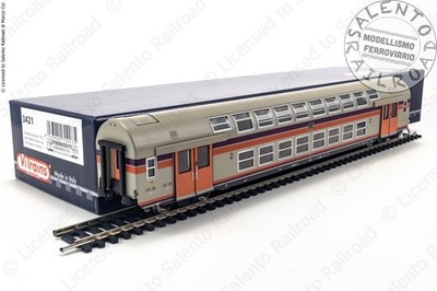 Vitrains 3421 - H0 1:87 Doppelstock-Personenwagen Originallackierung Casar