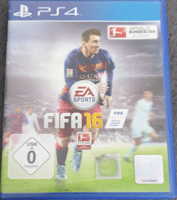EA Sports FIFA 16 PlayStation 4 Fußball Multiplayer USK 0 PAL 2015