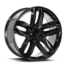 Factory Reproductions Fr94 Z71 Split 5 20x9 6x139.7 Et15 Gloss Blk Qty Of 4