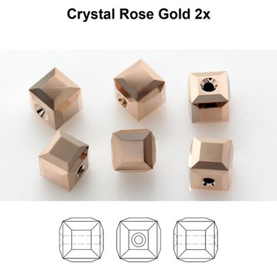 Swarovski Kristalle 5601 Cube Perlen - Schmuckherstellung
