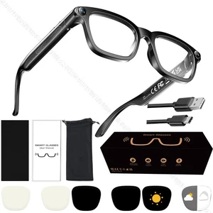 2026 Fashion Glasses AI Assistant Real-Time Translator First Person Video