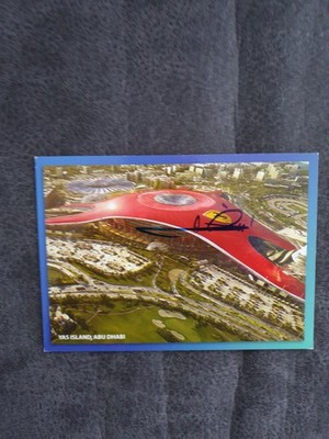 Mario ANDRETTI Ferrari Karte 10x15 Orginal Signiert 05