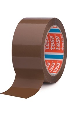tesa Verpackungsklebeband PP pack  4280 chamois Länge 66 m Breite 50 mm