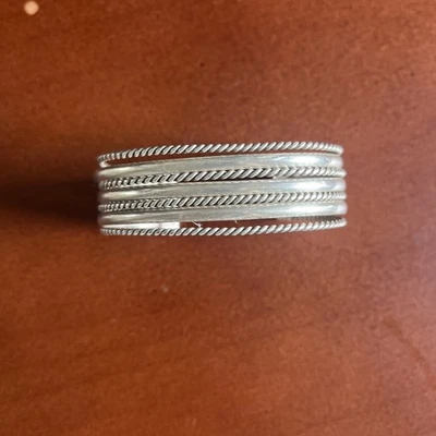 Mexiko .925 Silber Armreif Armband - Bild 1 von 4