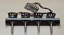 Ersatzteil RFT DDR Receiver Steuergerät Carat S, Potiplatte für Klang Lautstärke