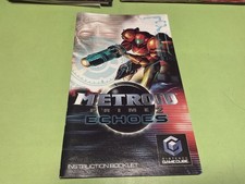 Metroid Prime 2 Echoes Nintendo Gamecube Instruction Manual Booklet ONLY