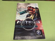 Metroid Prime 2 Echoes Nintendo Gamecube Instruction Manual Booklet ONLY
