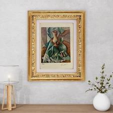 Pablo Picasso Original signed Print, COA and appraisal for $3,500 USD