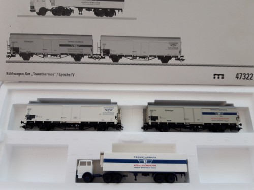 Märklin 47322 Wagen Set 3 teilig Transthermos | Condition: Neu