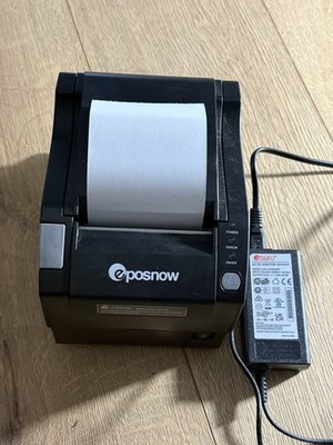 epos now pos80 gxa Thermo Bondrucker für Kassenanlage mit Strom und Rolle