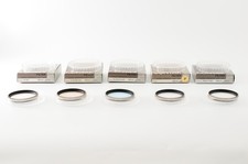 [Almost Unused] Contax 46mm Filters 1A MC L39 UV A2(81B) B2(82A) P G1 G2 JAPAN