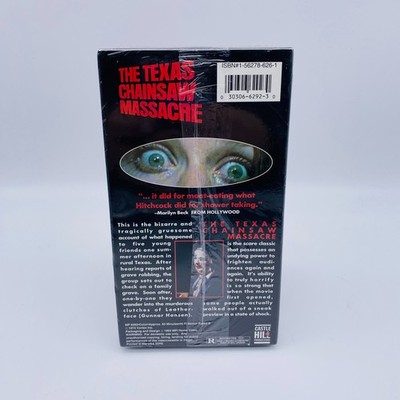 The Texas Chainsaw Massacre (VHS, 1993) for sale online | eBay