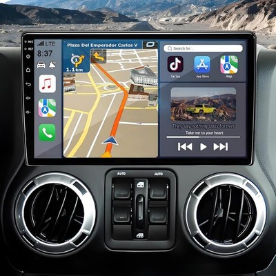 4G+64G For Dodge Ram 1500 2500 3500 09-12 Car CarPlay Android15 Radio GPS Stereo