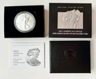 2023 W American Eagle One Ounce Silver Uncirculated Coin w/ Box+COA 23EG