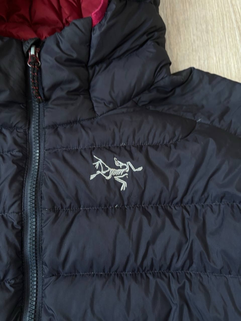 ARC'TERYX ARCTERYX CERIO PIUMINO CON CAPPUCCIO UOMO TAGLIA:EXTRA LARGE COLORE:NERO ZAFFIRO
