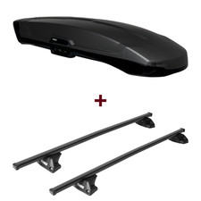 Dachbox Thule Vector L + Dachträger Thule SquareBar für Kia Sportage V NQ5 set
