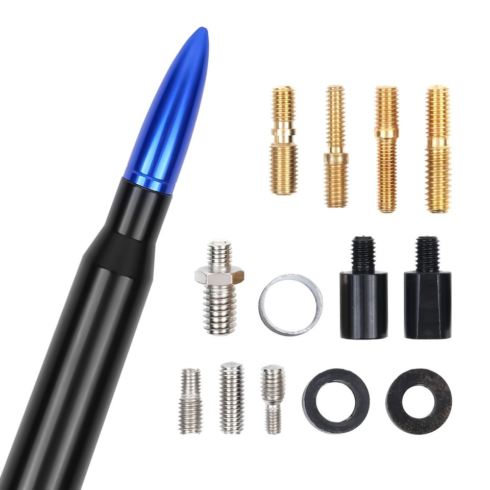 Blue+Black 5.3'' Bullet radio AM/FM Antenna Mast For Ford Bronco 2021 ...