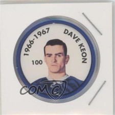 1995-96 Parkhurst 1966-67 Design Coins Dave Keon #100 HOF 0a4