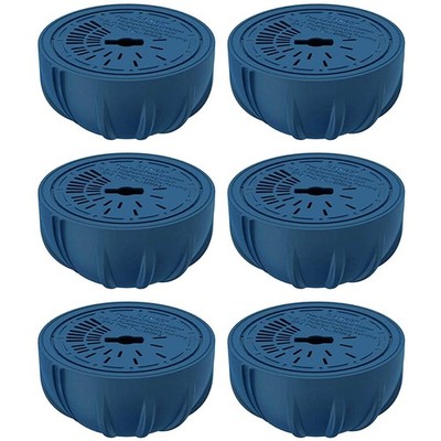 FROG Chlorine Cartridges for Flippin  FROG System - 6 Pack for Easy Pool Care