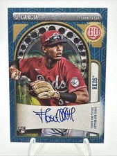 2021 Topps Gypsy Queen - Gypsy Queen Autographs Jose Garcia #GQA-JG Blue /99...