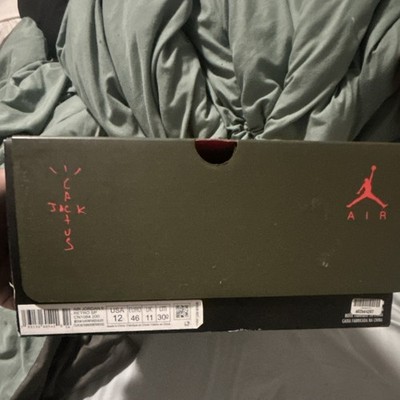 Jordan Air Jordan 6 Retro SP Travis Scott Cactus Jack OliveCN1084-200  DS PAIR