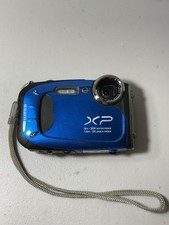 Fujifilm FinePix XP60 16.4MP Waterproof Digital Camera Blue 2 Battery  Charger
