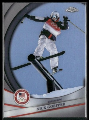 2026 Topps Chrome U.S. Winter Olympic & Paralympic Team Hopefuls #104 Goepper