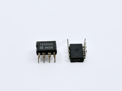 2PCS TBA820M SGS Mono Audio Power Amplifier 2W at 12V 8ohm 3V to 16V DIP-8