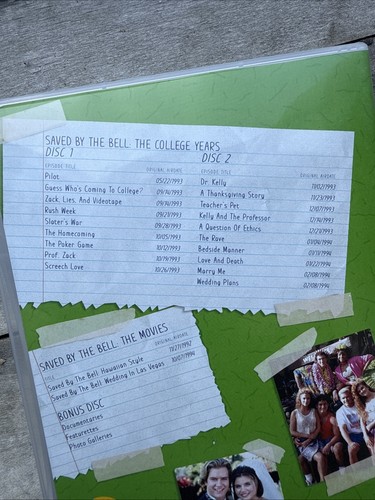 Saved by the Bell: The College Years DVD + Movies Hawaii & Wedding & Bonus - Imagen 4 de 7