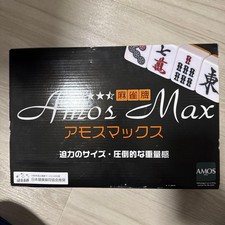 AMOS AMOS Max Mahjong Set Yellow 16g Tiles 28x21x16mm Ready to Use Now