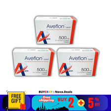 3 X Aveflon 500mg 30's Treatment of Hemorrhoids  Piles