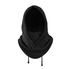 Balaclava Heavyweight Fleece Cold Weather Face Neck Mask Black 