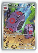 Whirlipede 133/086 SV: Black Bolt Holo Illustration Rare Pokemon NM kurumitsu on eBay