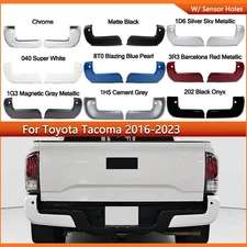 For 2016-2023 Toyota Tacoma Rear Bumper End Caps Cover With Sensor Holes LH+RH