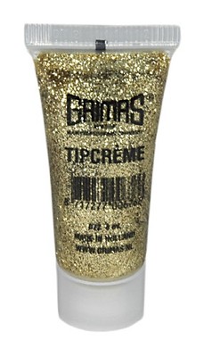 Grimas Tipcreme 072 Glitzer Gel gold 8 ml Tip Creme Glittergel Glimmer