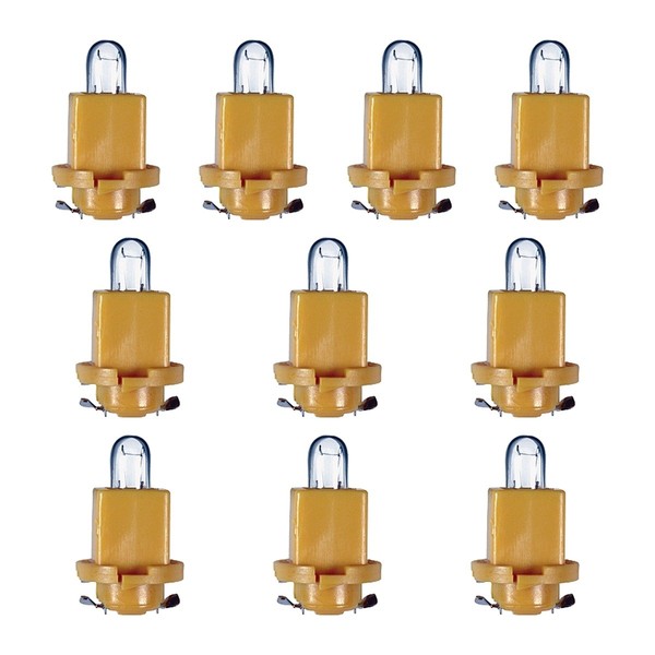 10 GlüHlampen Instrumentenbeleuchtung 24 V 1,2 W Halogen Hella FüR U.A. Iveco-image
