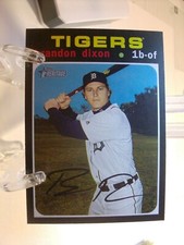 2020 Topps Heritage #122 - Brandon Dixon - Detroit Tigers  20-769