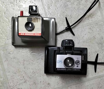 Polaroid Land Camera CP5 Type 100 and VINTAGE POLAROID
