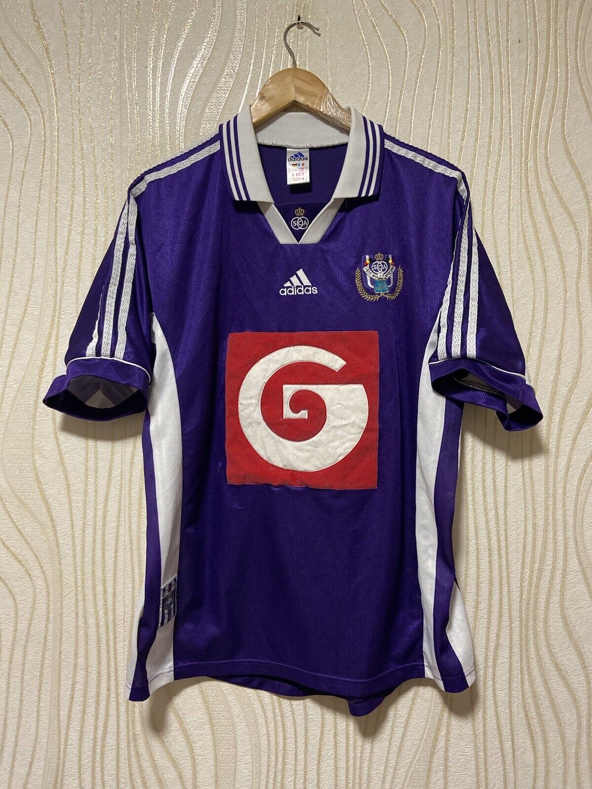 RSC Anderlecht 15/16 football shirt trikot adidas jersey Belgium