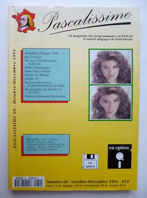 PASCALISSIME - Das Magazin der Programmierer in Pascal - Nr. 60 - Oktober-Dez 1994