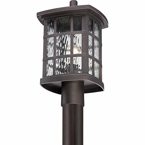 Quoizel SNN9009PN 1-Light Stonington Outdoor Lantern in Palladian Bronze - Picture 8 of 9