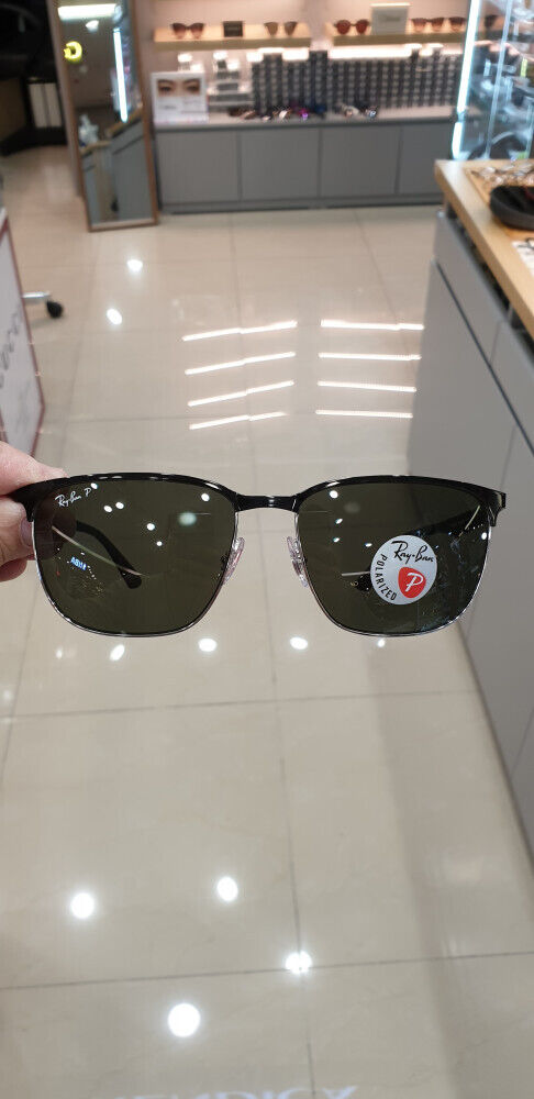 Genuine Ray-Ban metal polarized sunglasses (RB3569 9004/9A Genuine Ray-Ban metal polarized sunglasses (RB3569 9004/9A
