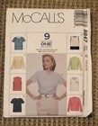 McCall’s 8847 Sewing Pattern Misses Top Sleeve Collar Variation Size C 10-14 UC — photo 1