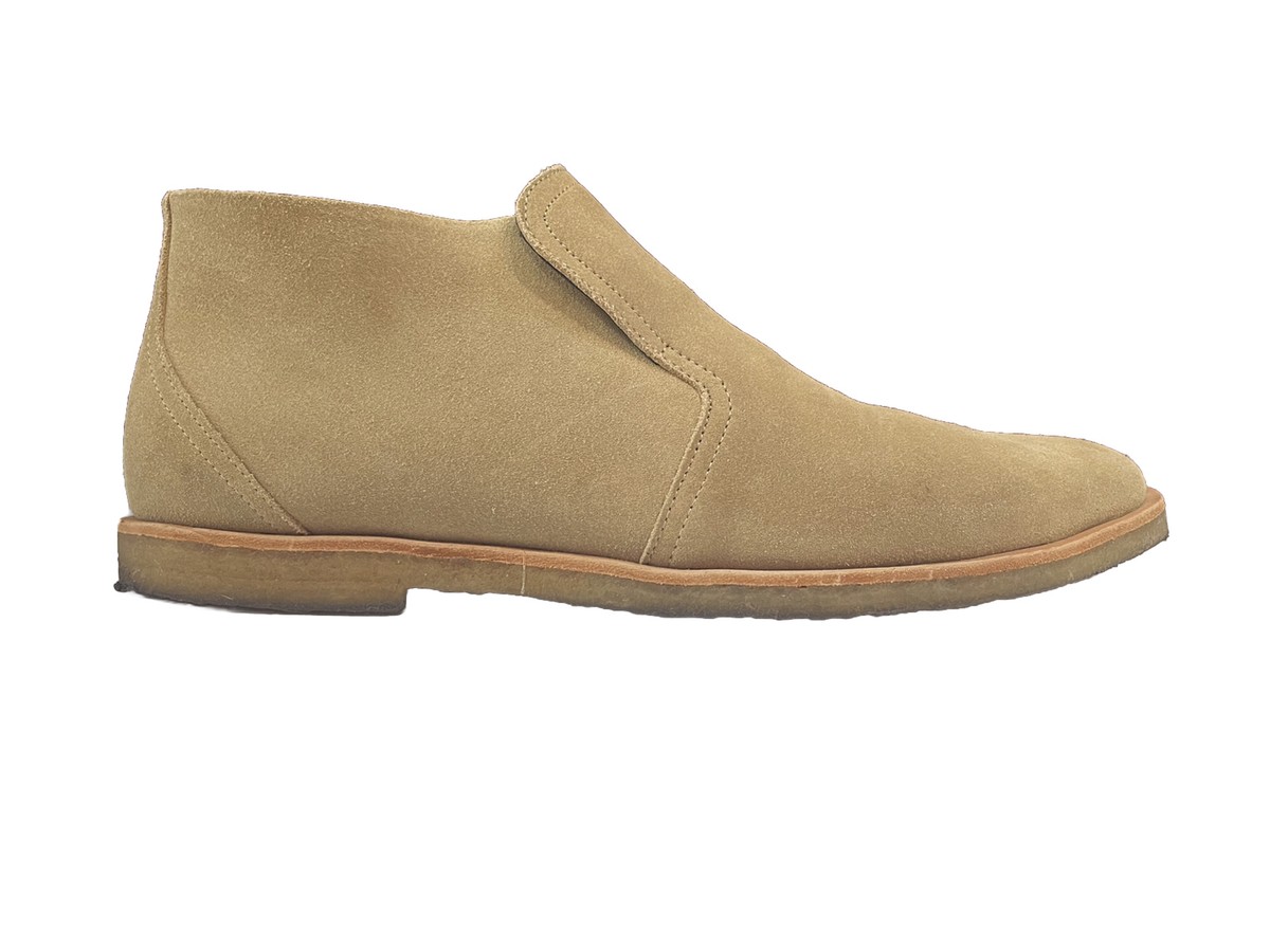 Pierre Hardy Tan Chukka Wallabies Boots with Suede Finish Vintage 90s Pierre Hardy Men main image 2