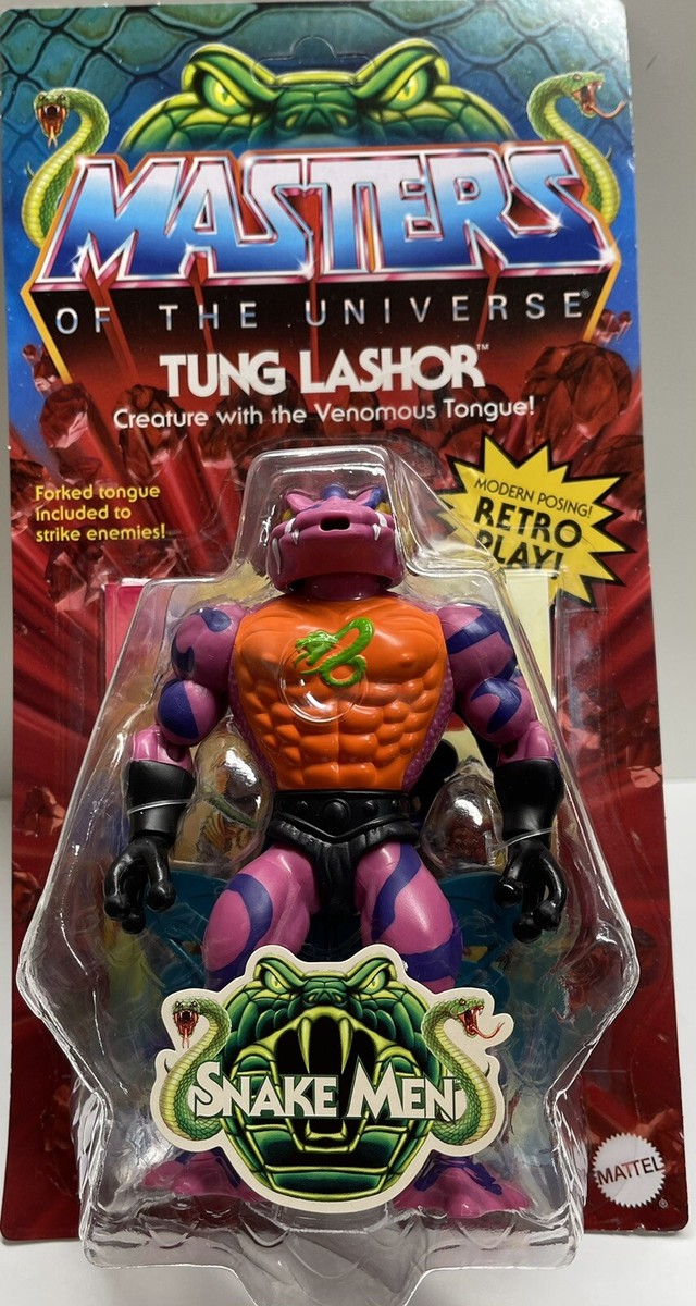 マスターズ・オブ・ザ・ユニバース　オリジンズ　MOTU Tung Lashor Masters of The Universe Origins Tung Lashor Figure MOTU