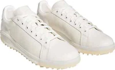 NEW MENS ADIDAS GO-TO SPIKELESS GOLF GV6903 WHITE / ALUMINA / MAGIC BEIGE SZ 9.5