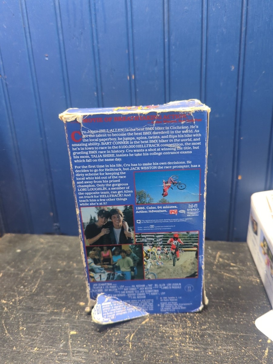 ロクタロー　白盤　VHS Rad VHS 1986/1988 Nelson 80s BMX Movie Lori Loughlin Bill Allen | eBay